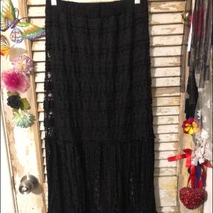 Black skirt size small